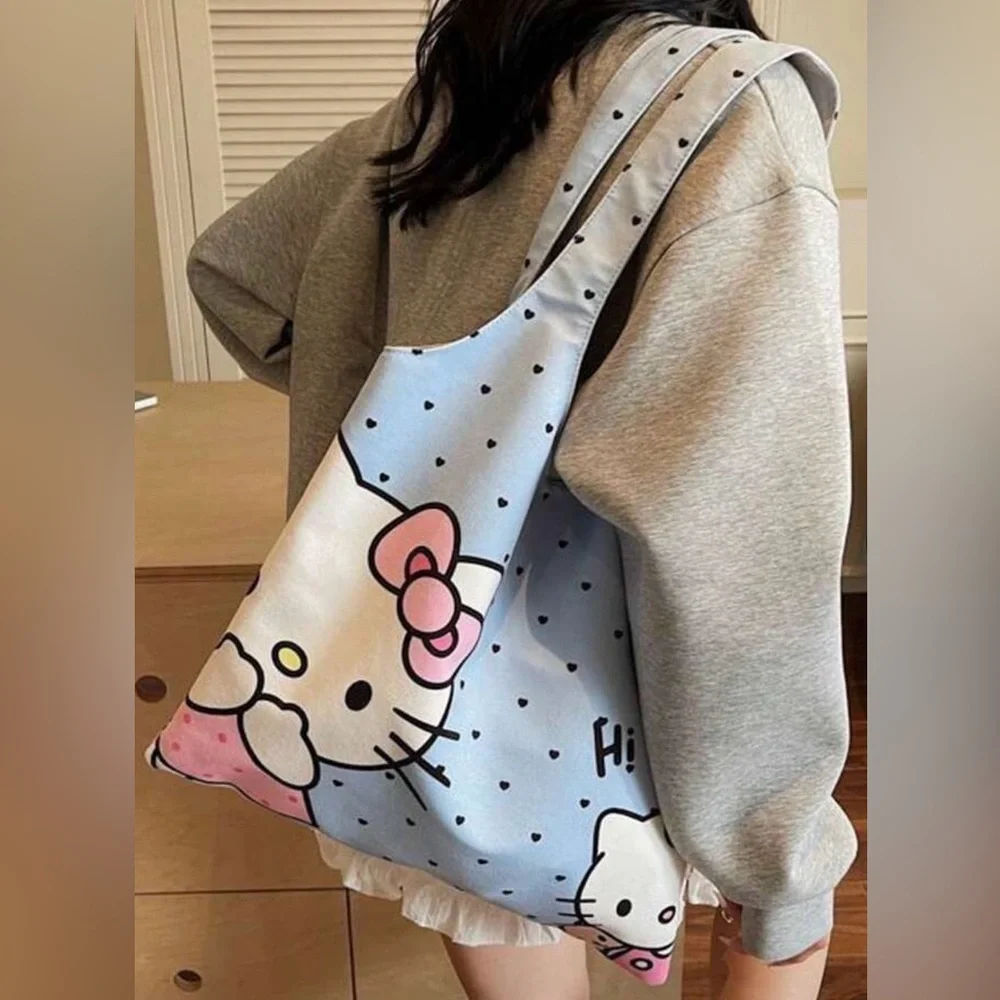 ❤️❤️SANRIO MYSTERY BUNDLE w/ Hello Kitty Canvas Tote Bag